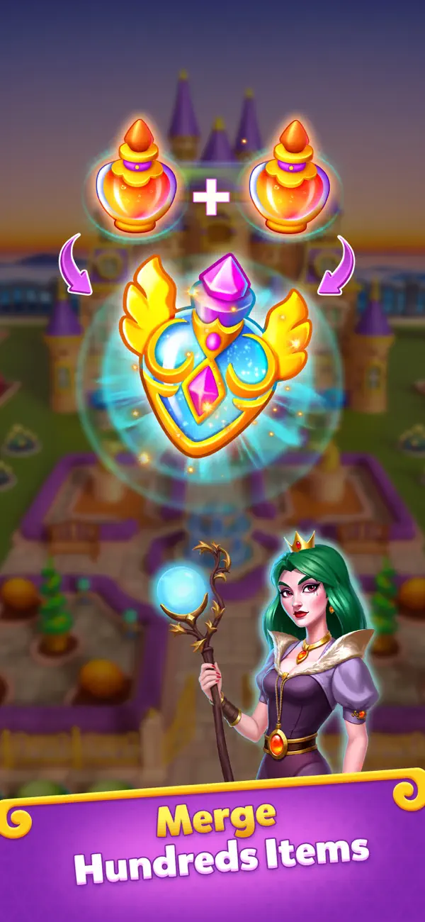 #2. Once Upon A Merge (iOS) Podle: GamesTown