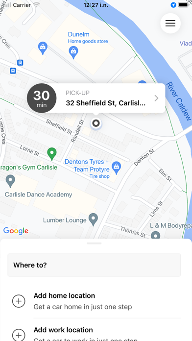 Radio Carlisle Taxis Screenshot