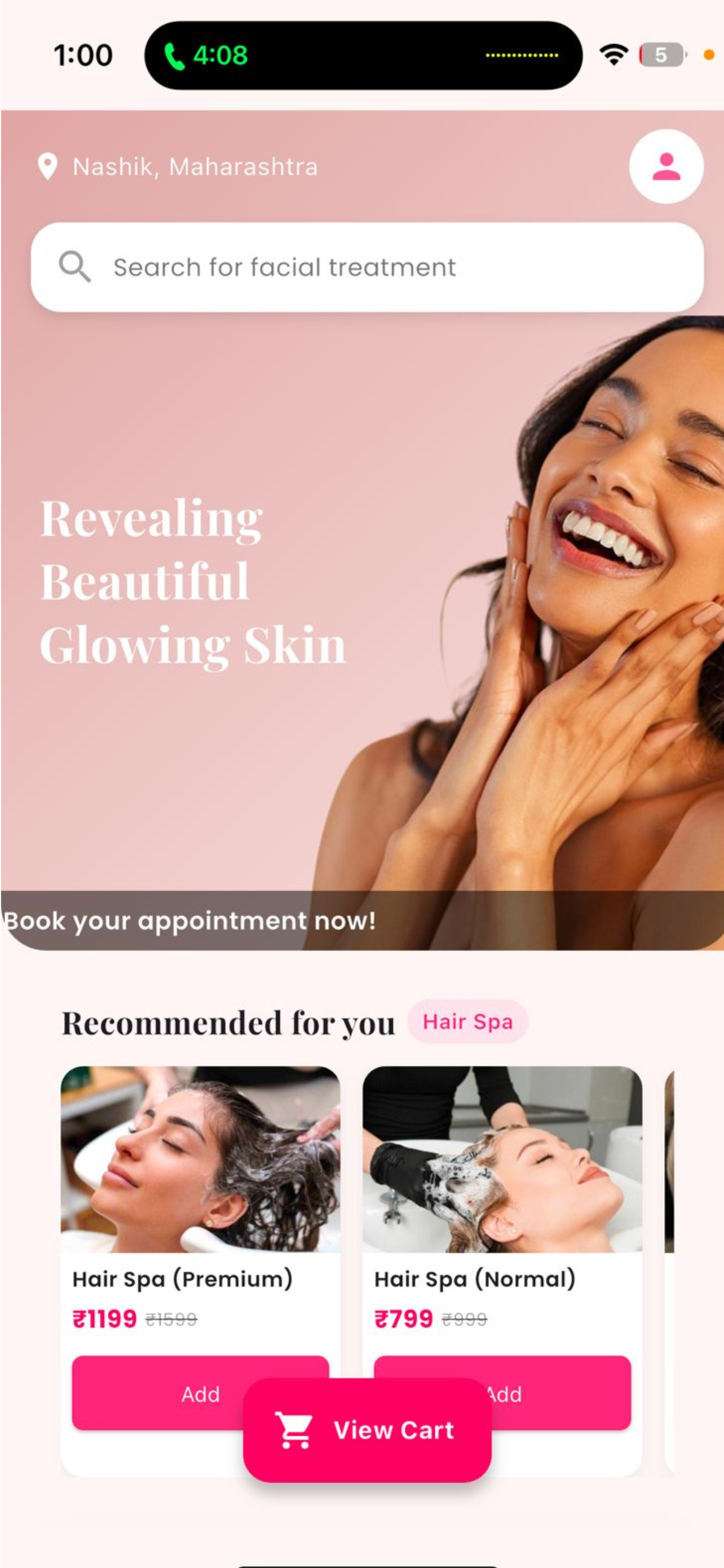 Book My Beautician screenshot 4