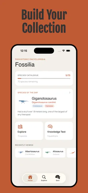 Fossilia Dinosaur Encyclopedia screenshot 2