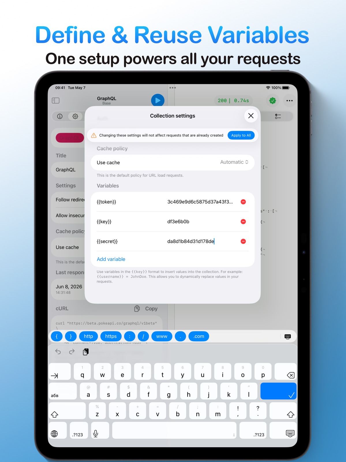 APIOrbit – REST & GraphQL ipad screenshot 3
