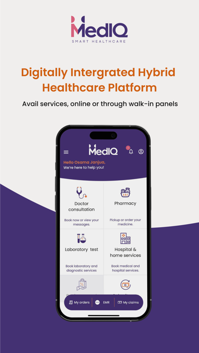 MedIQ Smart Healthcare Screenshot