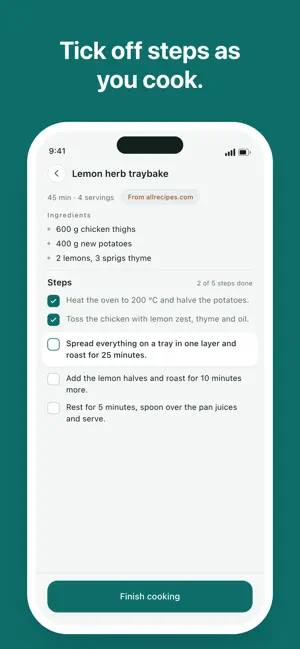 Smaki: Cook What You Have screenshot 3