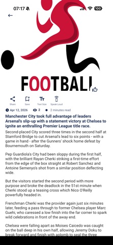 FOOTBALL8K iPhone screenshot 3
