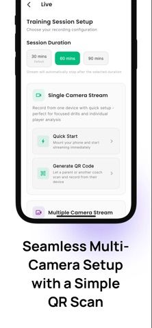 CricStream - Live Training Screenshot 2 of 4
