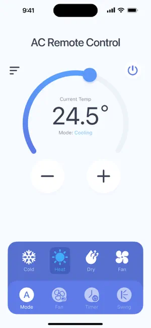 Universal AC Remote Control + screenshot 6