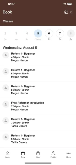 Reform and Perform Pilates screenshot 2
