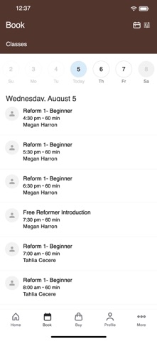 Reform and Perform Pilates Screenshot 2 of 3