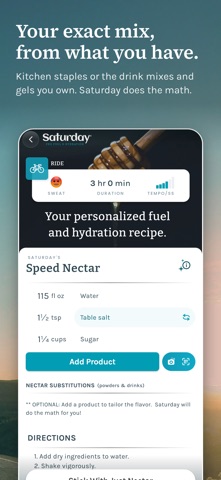 Saturday: Pro Fuel & Hydration Screenshot 2 of 10
