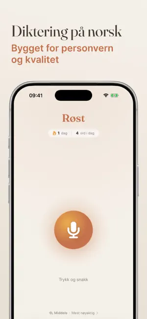 Røst - Diktering på norsk screenshot 1