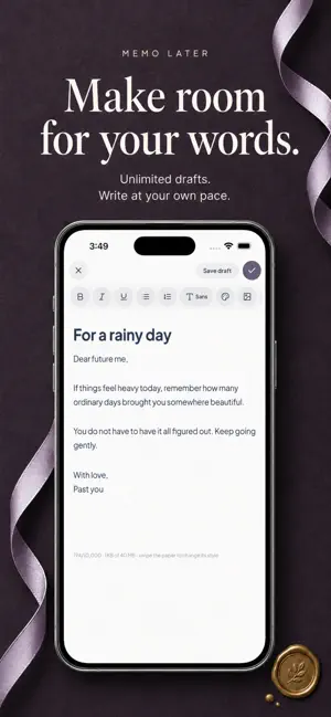 Memo Later: Dear Future Me screenshot 3