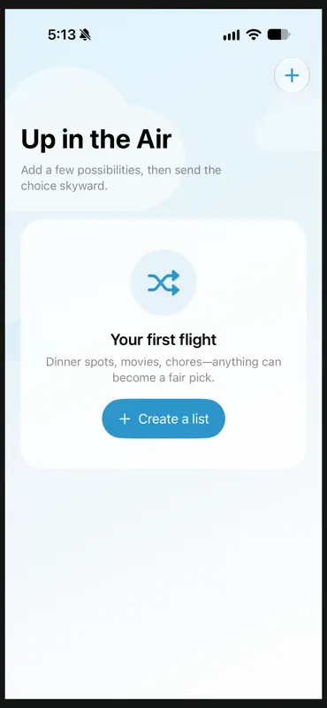 Up in the Air – Decision Maker screenshot 1 of 3
