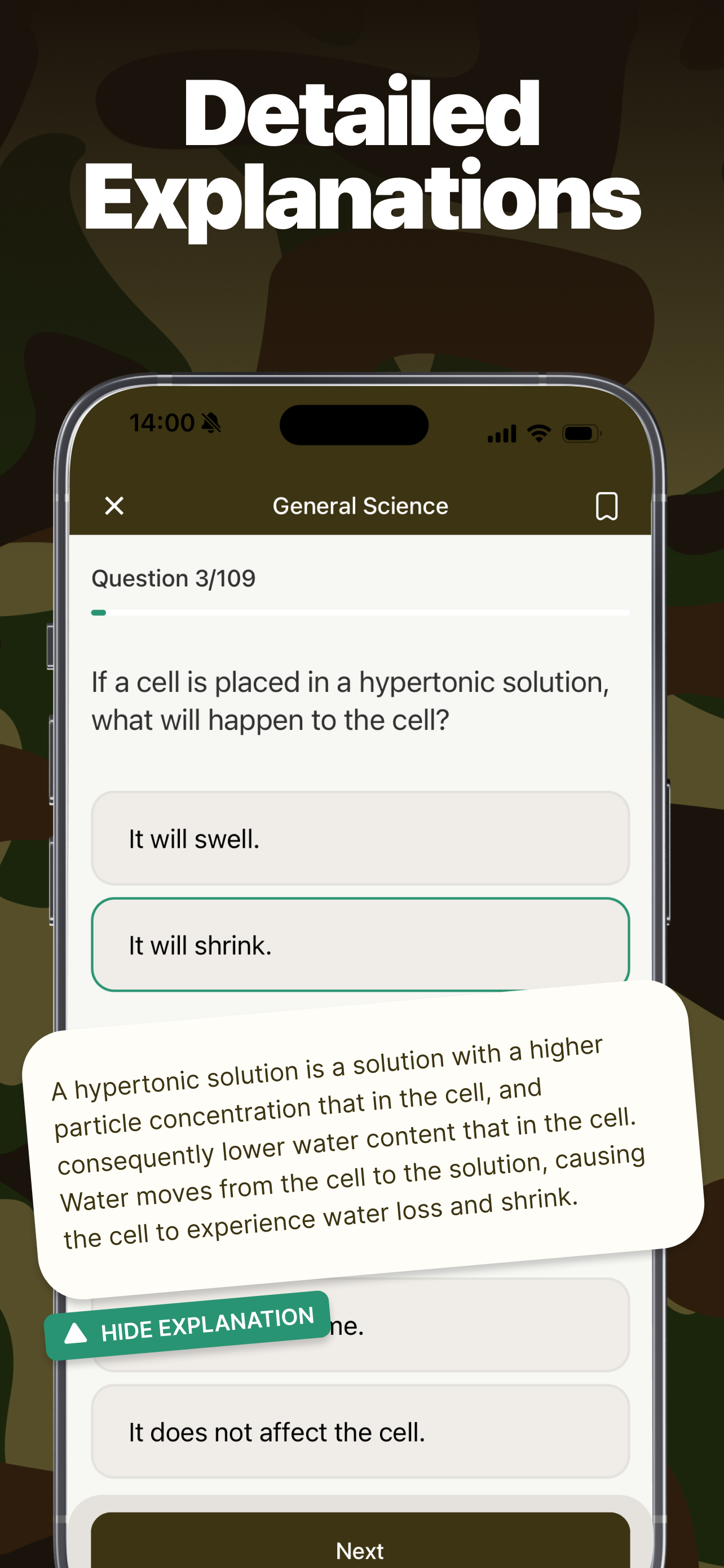 Practice Test For ASVAB 2026 screenshot 3