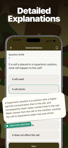 Practice Test For ASVAB 2026 Screenshot 3 of 7