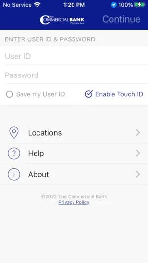The Commercial Bank SC screenshot 1