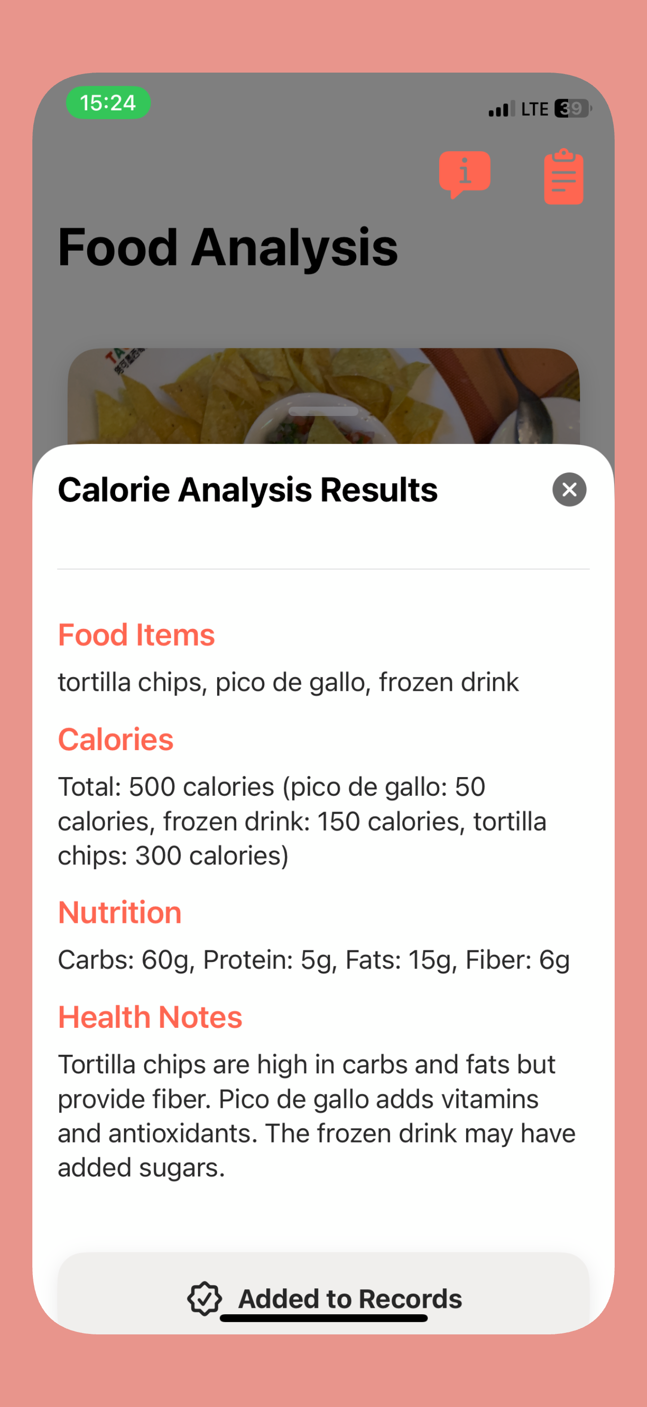 AI Food Calorie - Tracker screenshot 2
