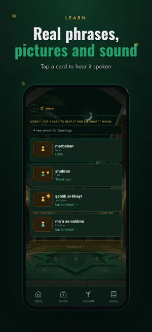 ArabLang: Learn Arabic screenshot 2