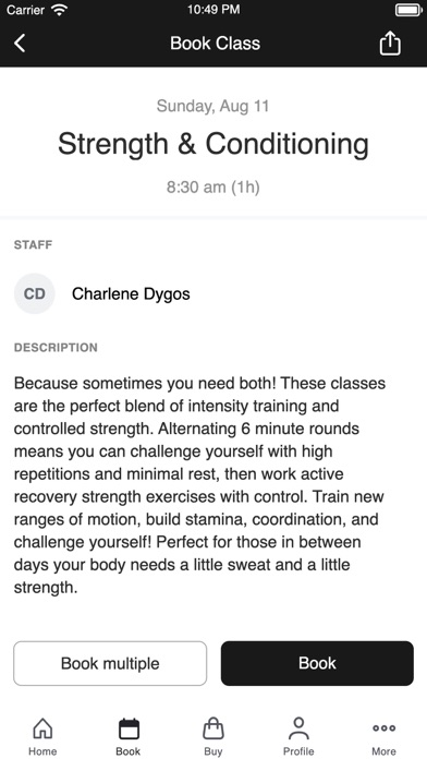Pure Fit Ottawa Screenshot