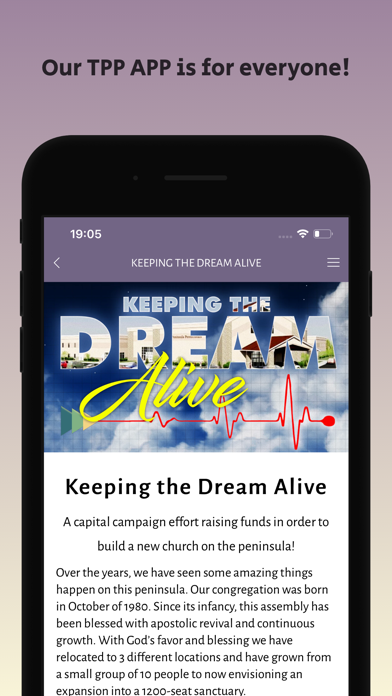 The Peninsula Pentecostals app Screenshot