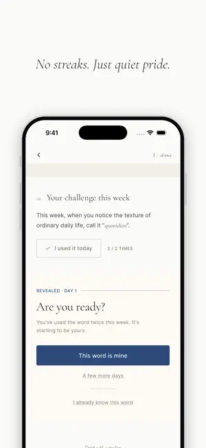 Idiome: One Word a Week screenshot 2