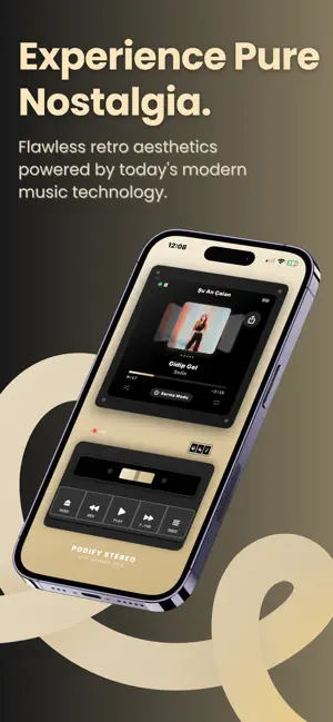 Podify - Retro Music Player screenshot 2