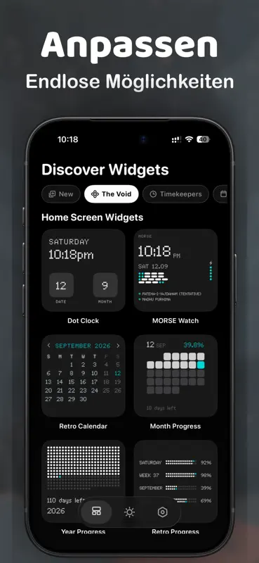 Void Widgets - Retro & Minimal screenshot 8 of 10