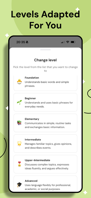 MakesYouFluent AI Language App Screenshot 5 of 6