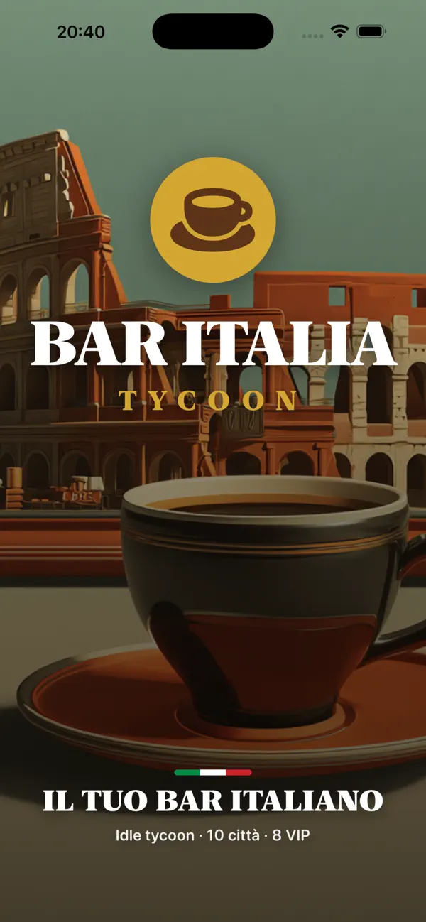 Schermata 1 di Bar Italia Tycoon