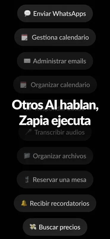 Zapia AI - Asistente Personal screenshot 3 of 8