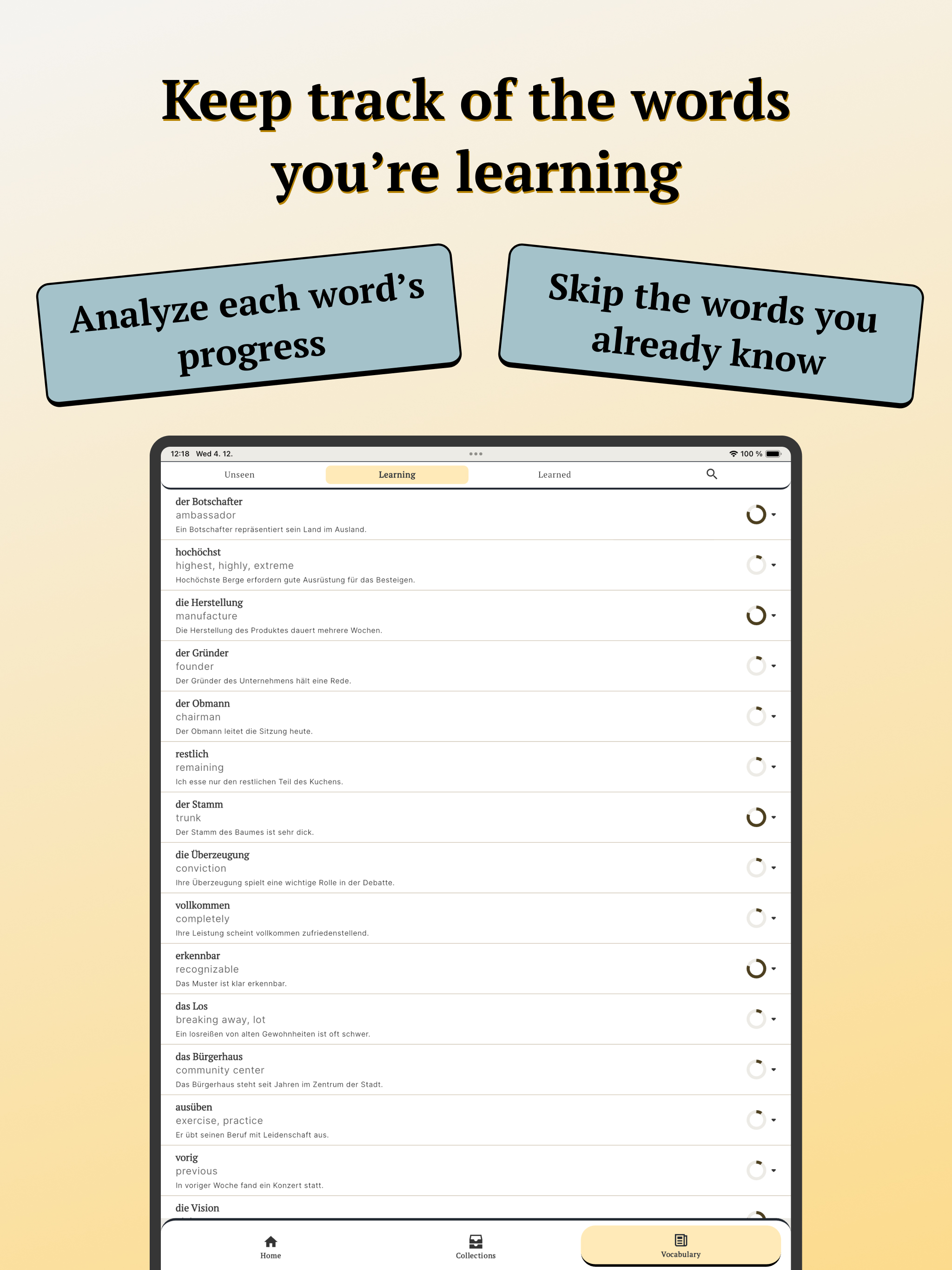 Vocabuo - Language Vocabulary screenshot 13