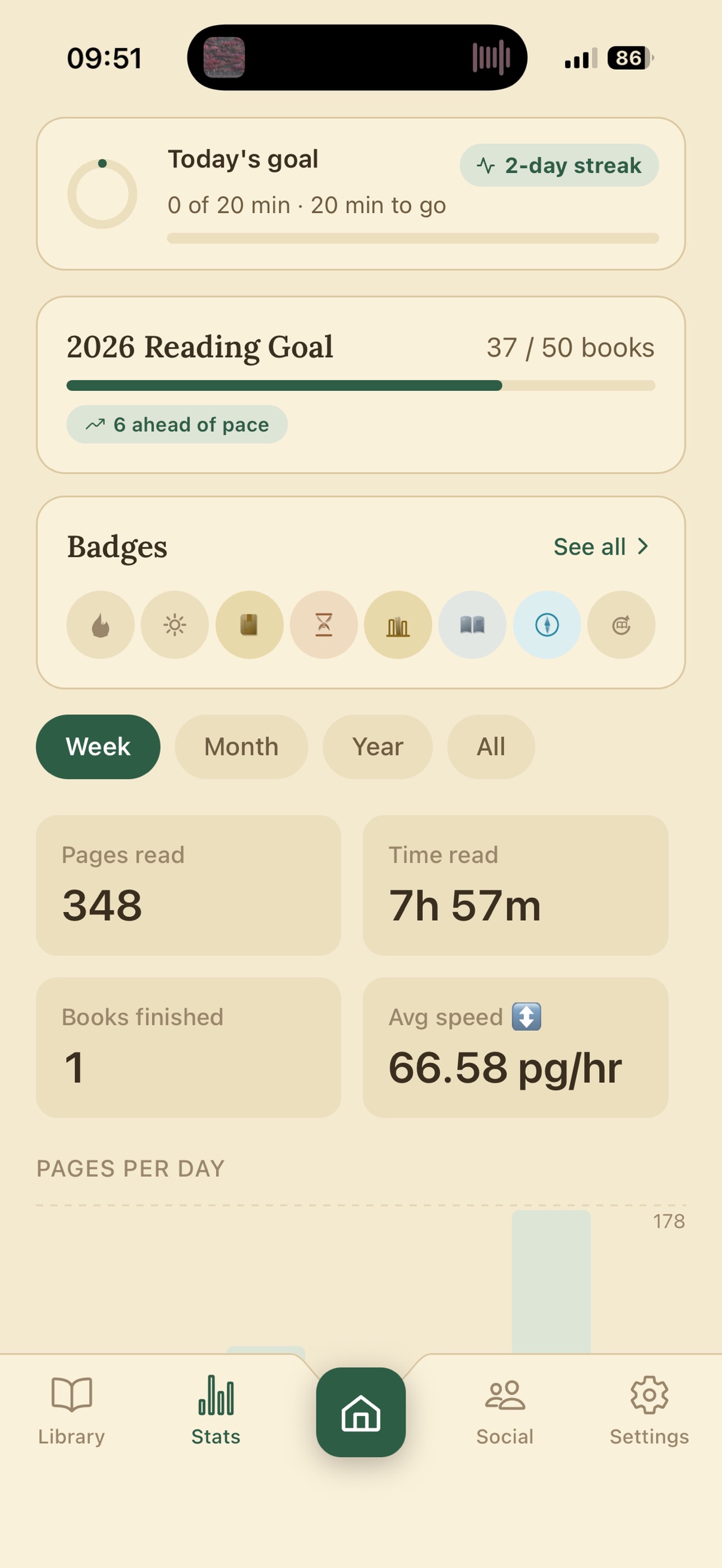 Screenshot 3 of Casebound: Book Tracker