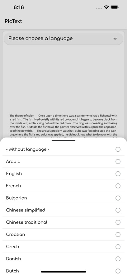 PicText - Picture To Text