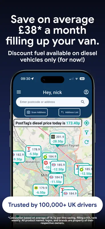 PostTag - Diesel Discount Card screenshot 2 of 6