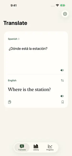 Tulk Translate screenshot 1