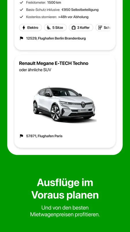 Europcar: Mieten & Carsharing screenshot 3 of 6