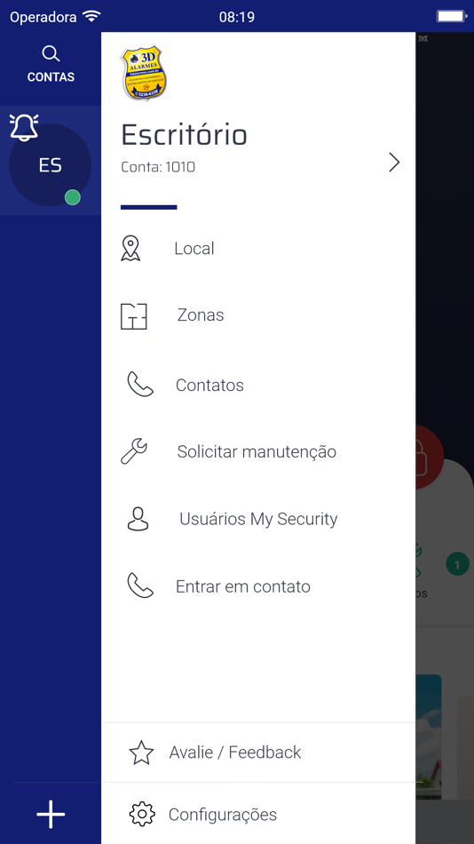 #2. 3D Alarmes (iOS) 由: 3D Alarmes Monitoramento e Rastreamento