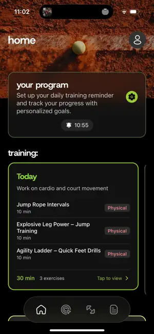 Tennis Off-Court Training screenshot 1