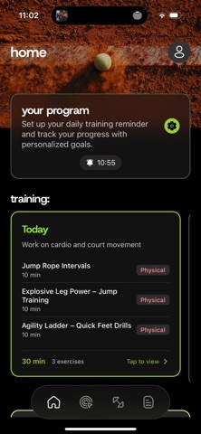 Tennis Off-Court Training screenshot