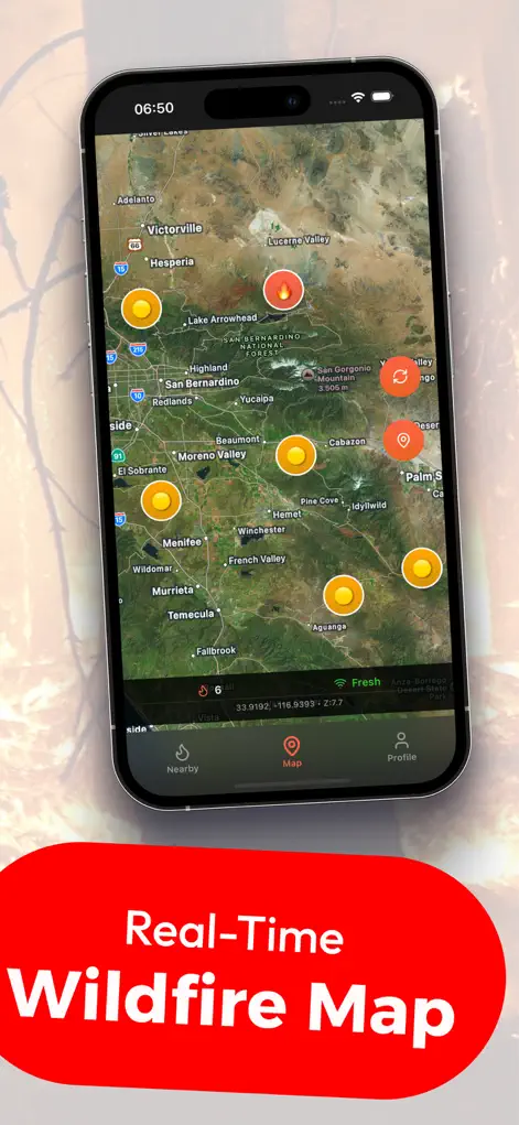 Wildfire App－Maps・Fire Tracker - Navigation App | MWM