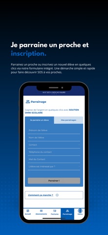 Soutien-Omni-Scolaire iPhone screenshot