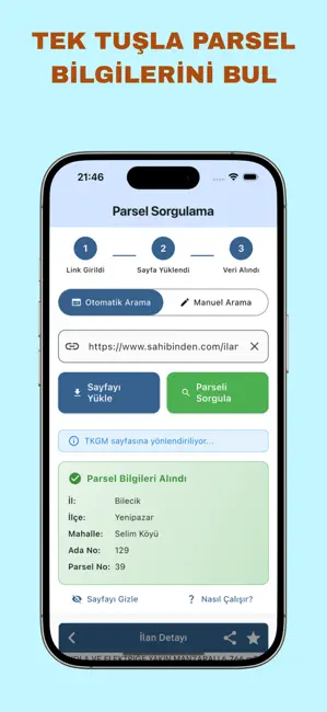 Parsel Sorgu iPhone screenshot 1