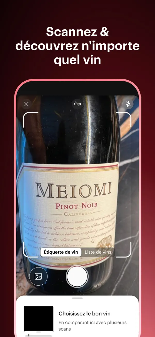 Screenshot #3 pour Vivino: Scanner & Guide Vin