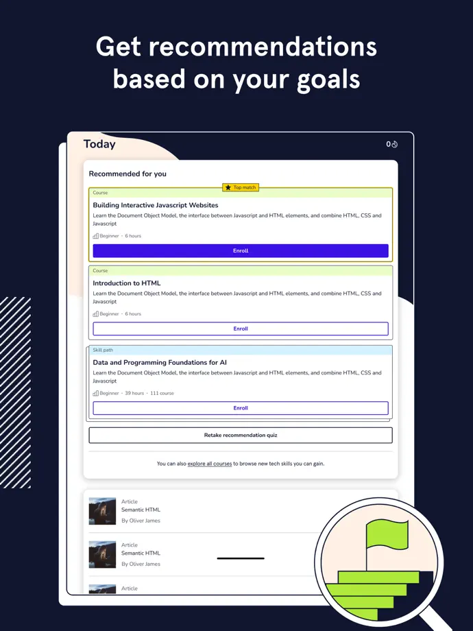 Codecademy Go iPad screenshot 3