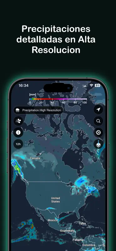 ClimaRadar – Mapas del Tiempo screenshot 1 of 8
