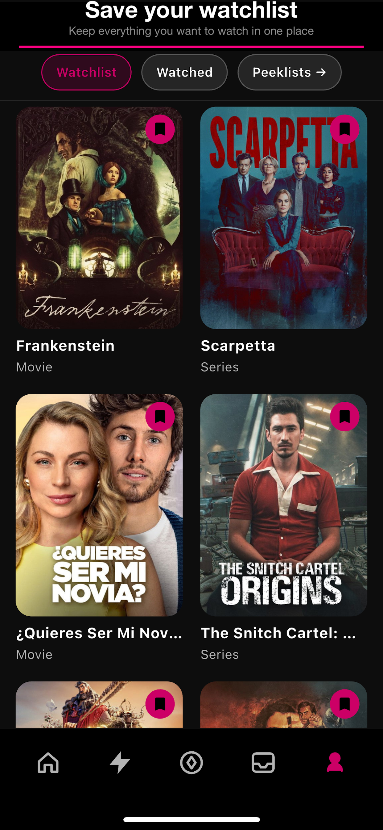 Peekr: DIscover what to watch screenshot 4