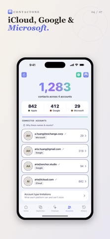 ContactOne: Perfect Contacts Screenshot 4 of 7