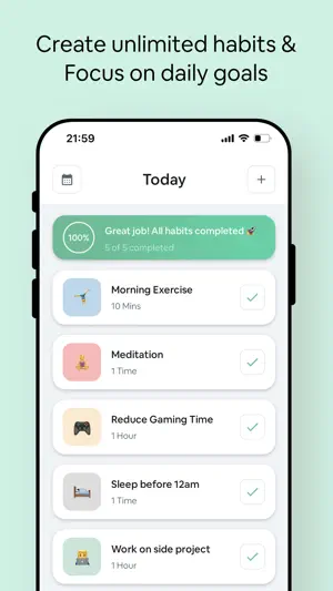 Habit Tracker - Habit Rewards screenshot 2