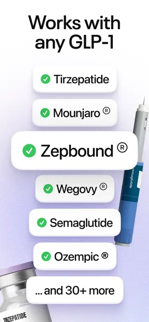 MeAgain: GLP-1 Tracker App screenshot 2