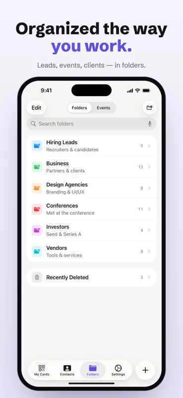 Visty: Business Card Scanner screenshot 5 of 6