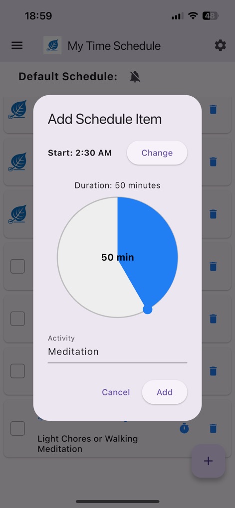 My Time Schedule - Productivity App | MWM